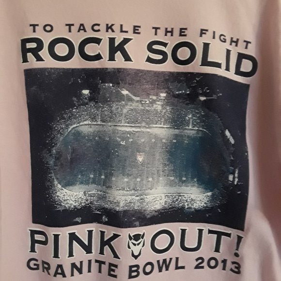 Pink Out Granite Bowl 2013 Rock Solid t-shirt - Picture 4 of 6